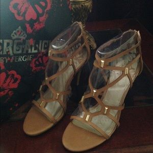 Strappy Tan Sandals