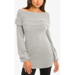 Zig zag sweater tunic GUESS by Marciano Color gray