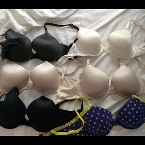 6 lightly lined Aerie Bras