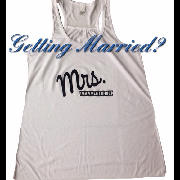 Mrs. To have & to hold racer back tank