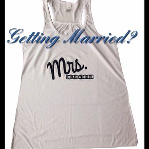 Mrs. To have & to hold racer back tank