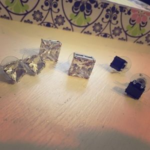 Square earrings