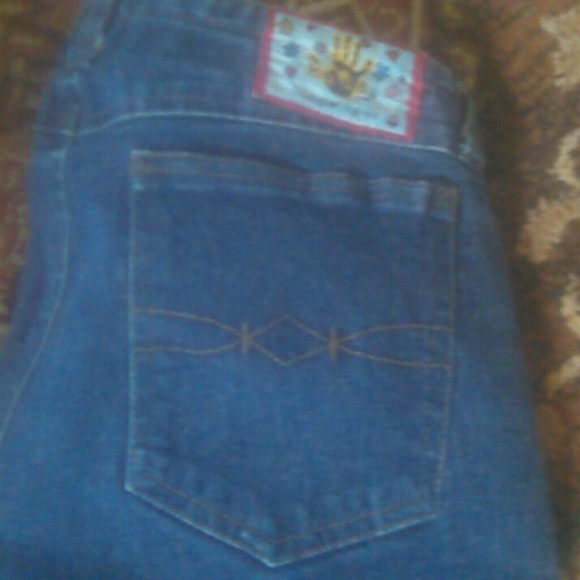 Blue flare mudd jeans - Picture 3 of 4