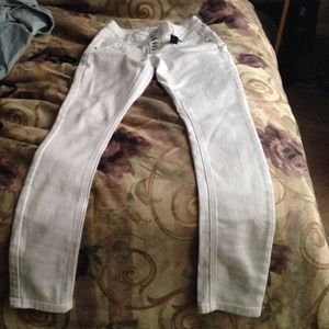 White High Waist Jeans(NEVER WORN!)