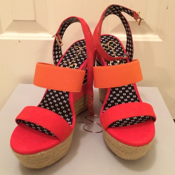 Jessica Simpson Shoes - 🔥(RESERVED) NEW JESSICA SIMPSON COSSET WEDGES