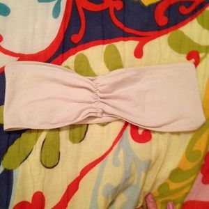 Beige American Apparel bandeau