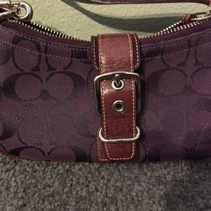 Authentic coach purse