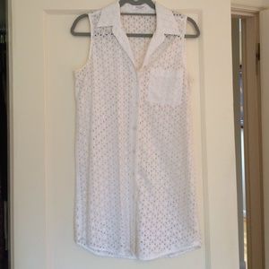 Equipment sleeveless top/dress
