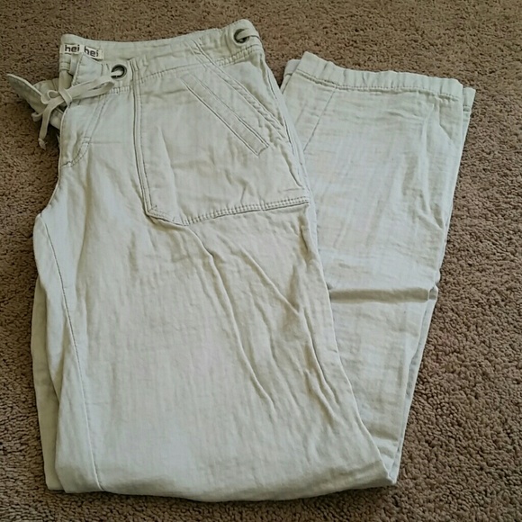 HEI HEI khaki pants