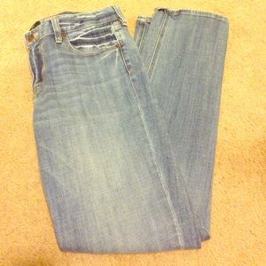 Jcrew matchstick stretch denim jeans