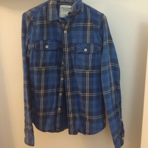 Mens Abercrombie and Fitch flannel