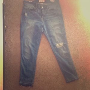High rise straight leg jeans!