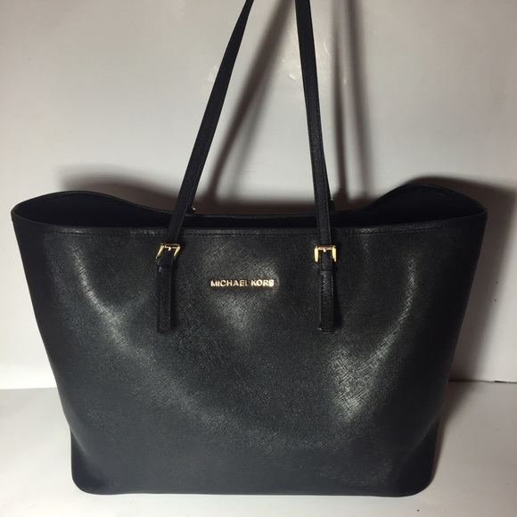 🚫SOLD🚫Michael Kors Jet Set Saffiano Medium Tote - Picture 2 of 4