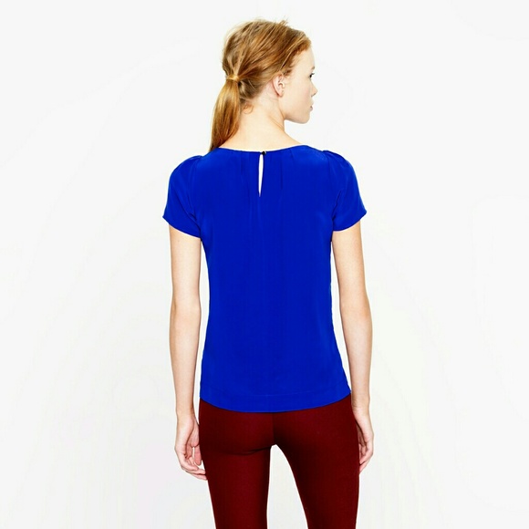 J.Crew Bow-Neck Top - Picture 2 of 4