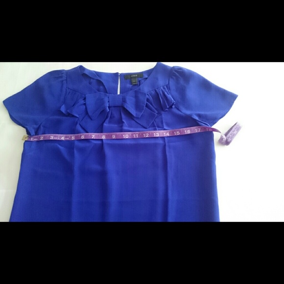 J.Crew Bow-Neck Top - Picture 4 of 4