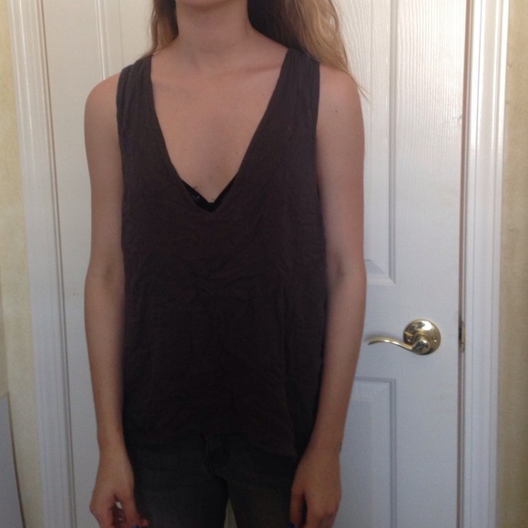 Purpley gray tank