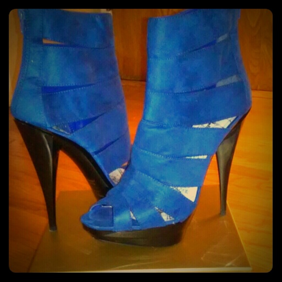 Blue Suede shoes...