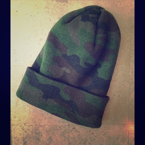 Silence and Noise Camo Beanie