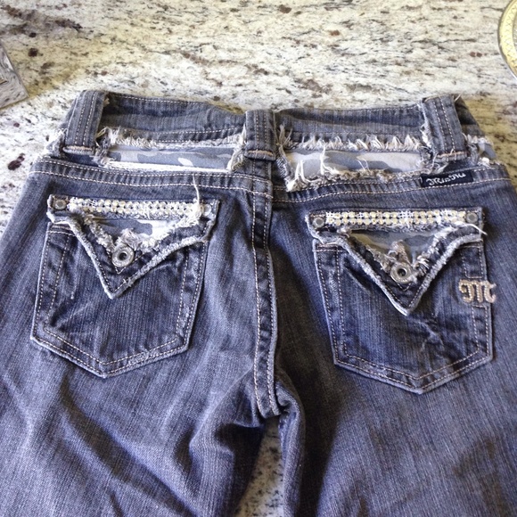 Dark wash boot cut Miss Me jeans