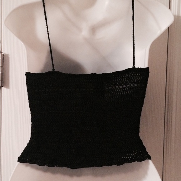 The Limited Black crochet top - Picture 4 of 4