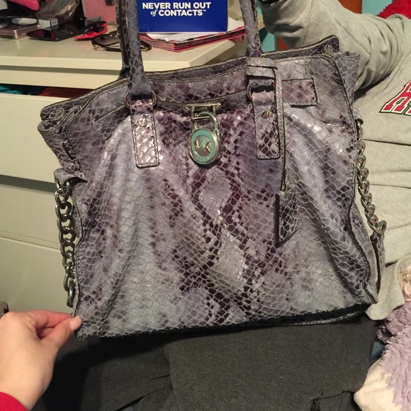 Michael Kors Python Skin Tote