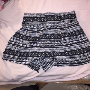 Tribal print shorts from Charlotte Russe