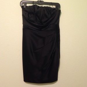 Black knee high dress