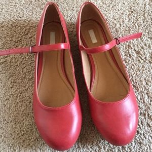 Red flats from Urban Outfitters