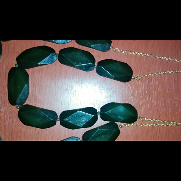 Black jeweled Necklace