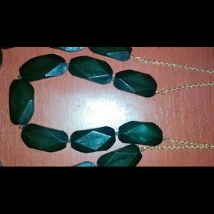 Black jeweled Necklace