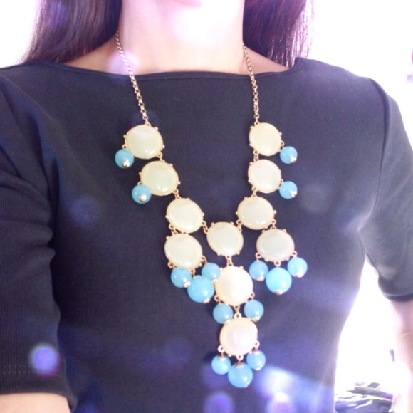 Baublebar  Jewelry - Blue Bubble Statement Necklace