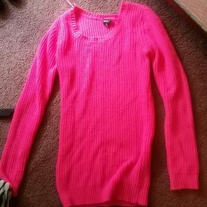 Hot pink Knit sweater