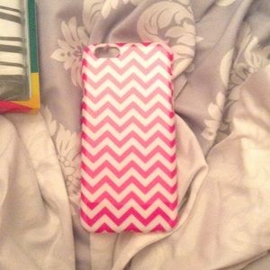 Iphone 6 Pink chevron case
