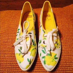 KATE SPADE X KEDS NY LEMON SNEAKERS