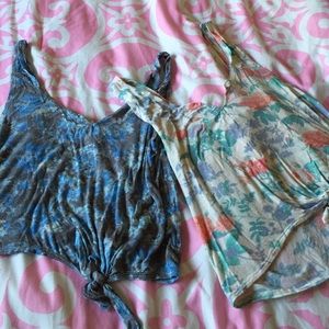 2 Crop tops for 1!