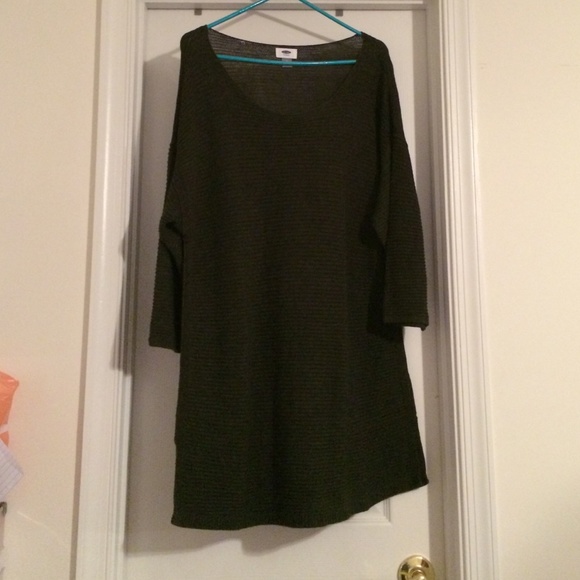 Long sweater top from Old Navy.