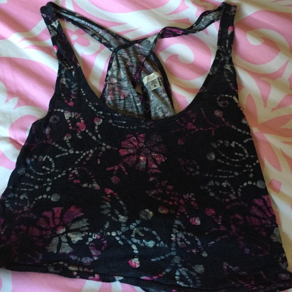 Floral crop top