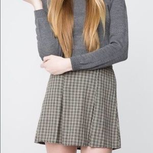 Brandy Melville kaitlee plaid skirt