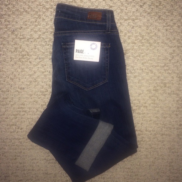 Paige Denim : skyline ankle peg / bridgette