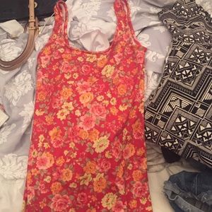 Floral bodycon dress