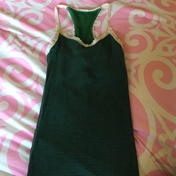 Racerback tank top