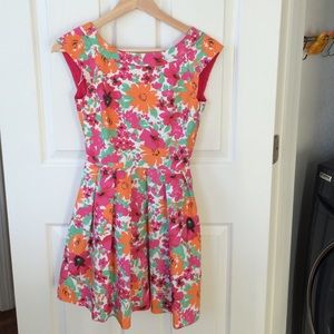 Zara floral dress