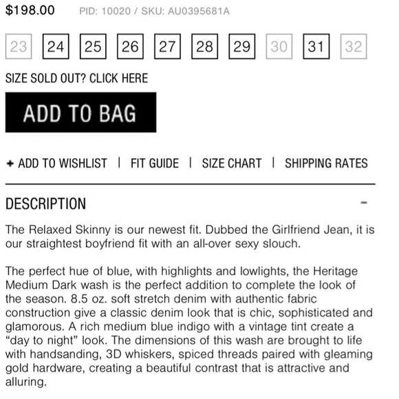 {7FAM} Black Relaxed Skinny Jeans - Picture 2 of 4