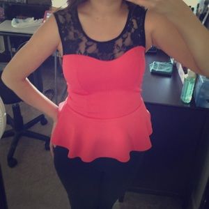 Peplum top
