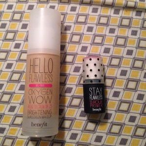 Hello Flawless foundation w/ stay flawless primer