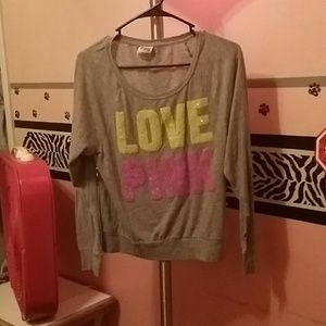 Love pink long sleeve