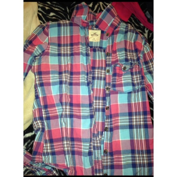 Hollister plaid shirt/flannel xs - Picture 1 of 2