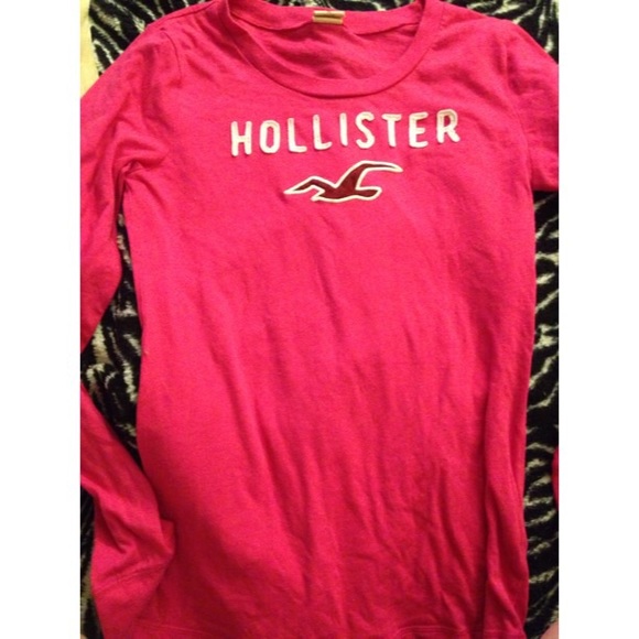 Hollister (pink) long sleeve, - Picture 1 of 2