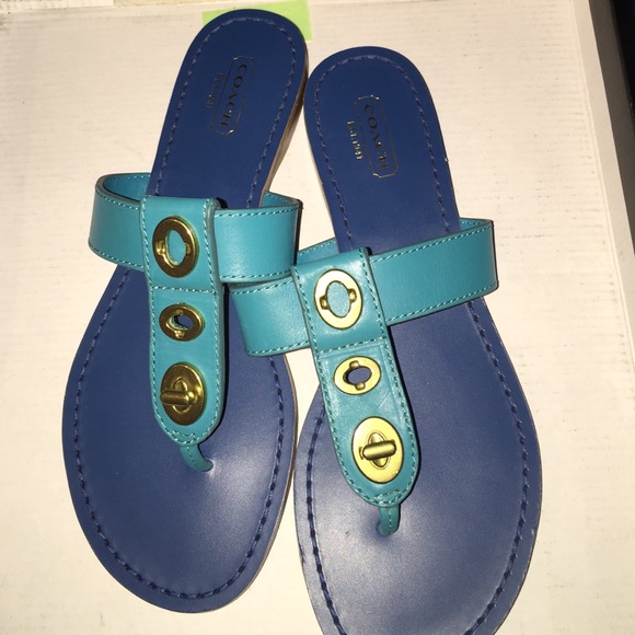Nice coach sandals