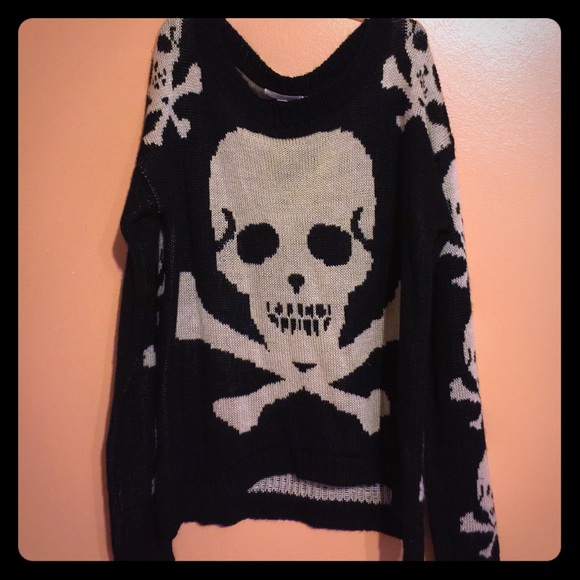 skeleton sweater